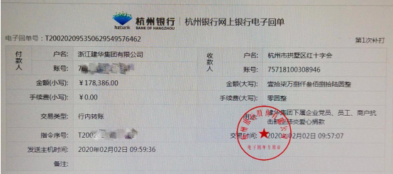 浙江优德88集团党员、员工和商户奉献爱心
